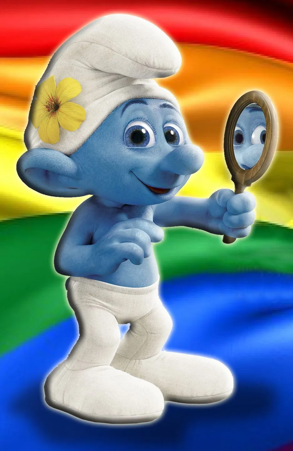 Viñeta 33: Pitufo Vanidoso ¿Nuevo icono LGBTTI?... Viñeta 33: Pitufo Vanidoso ¿Nuevo icono LGBTTI?...