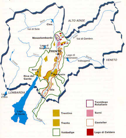Vini DOC, DOCG e IGT del Trentino Alto Adige Vini DOC, DOCG e IGT del Trentino Alto Adige