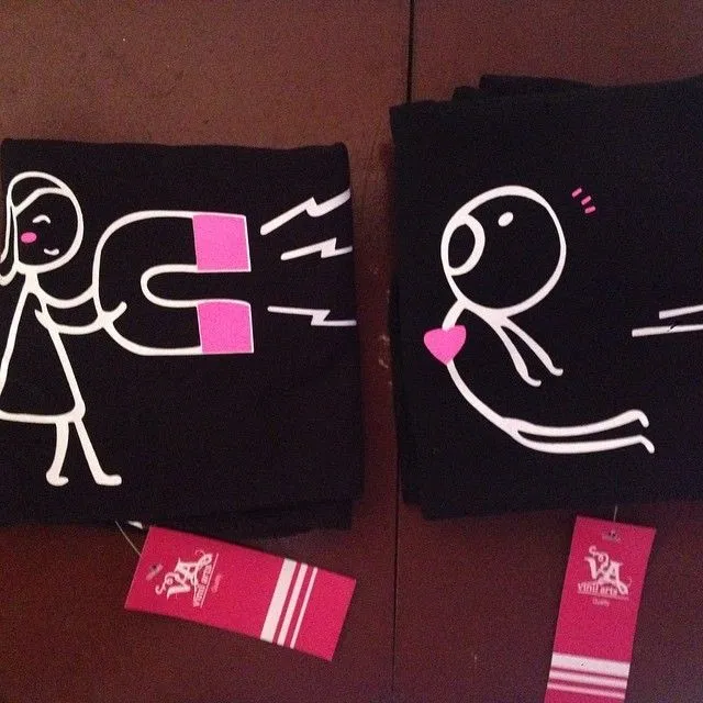 Vinilarts — Franela Enamorados imantados (promoción por el par...