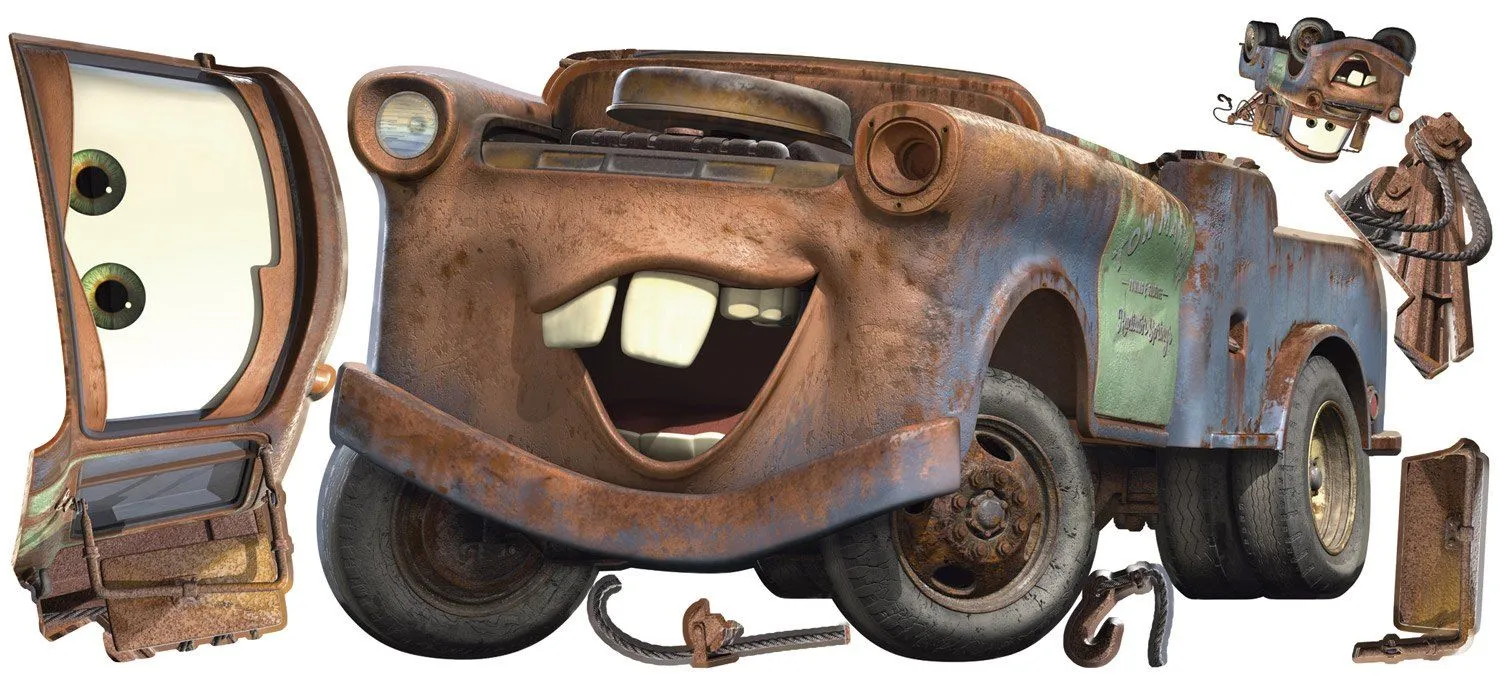 Vinilo decorativo infantil Mate, Cars | TeleAdhesivo.com Vinilo decorativo infantil Mate, Cars | TeleAdhesivo.com