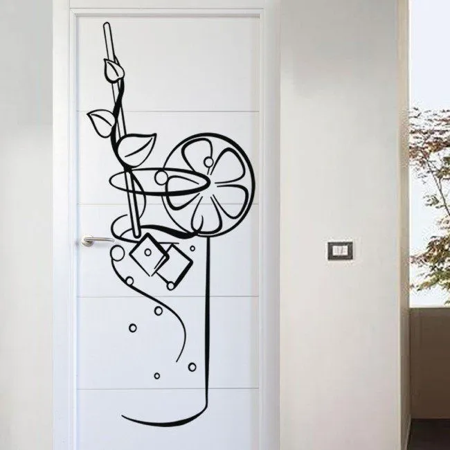 Vinilo Infantil Cenefa Mariposa Infantil Dormida