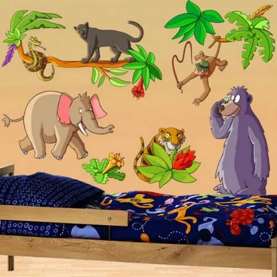 Vinilo infantil La Selva | Decoideas.Net