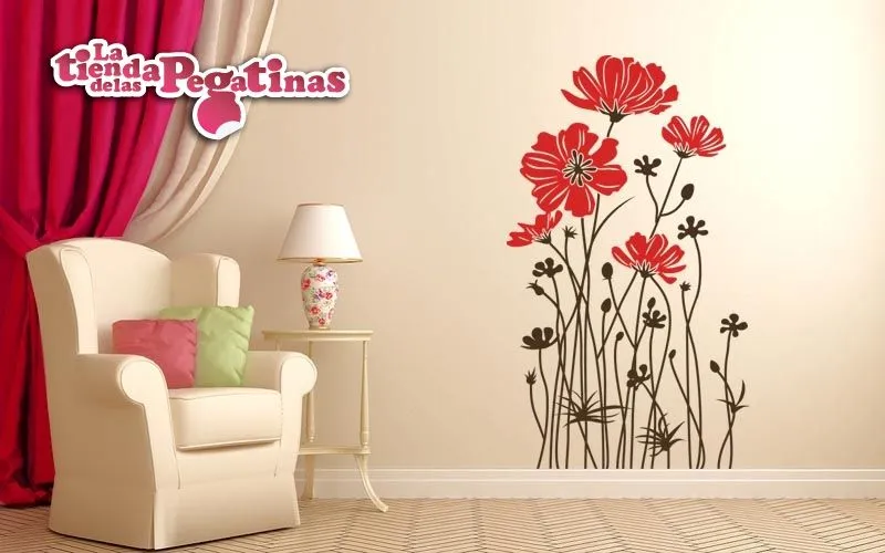 vinilos decorativos florales 2 | blog | Vinilos decorativos - La ... vinilos decorativos florales 2 | blog | Vinilos decorativos - La ...