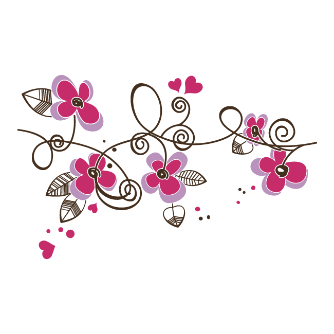 vinilos-decorativos-flores-y- ...