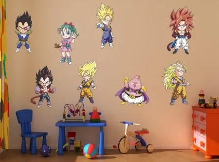 Decoración de cuartos de de Dragon Ball Z - Imagui Decoración de cuartos de de Dragon Ball Z - Imagui