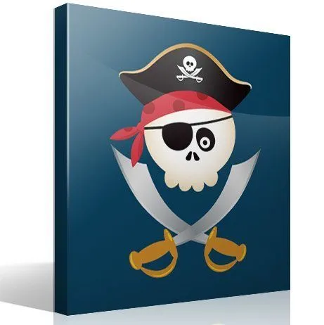 vinilos-infantiles-calavera- ...