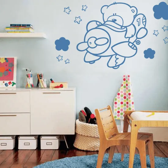 Vinilos Infantiles para decoración de paredes. Vinilos decorativos ...