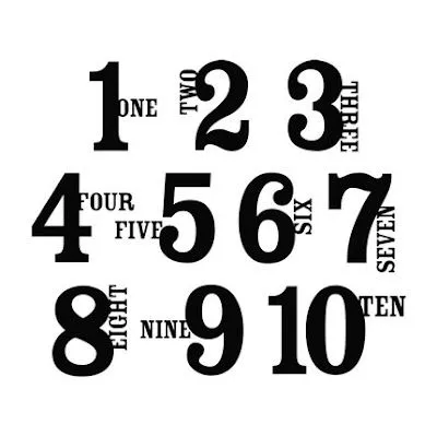 Los numeros en ingles para colorear - Imagui Los numeros en ingles para colorear - Imagui