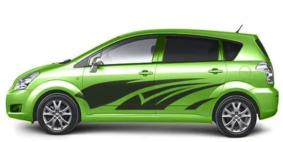 Vinilos Tuning Franjas laterales velocidad
