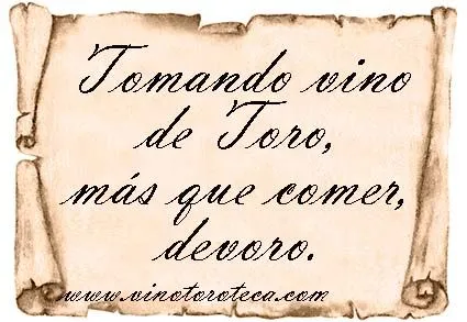 VINOTOROTECA: Conoce Toro, disfruta Toro, bebe Toro – Refranes del ...