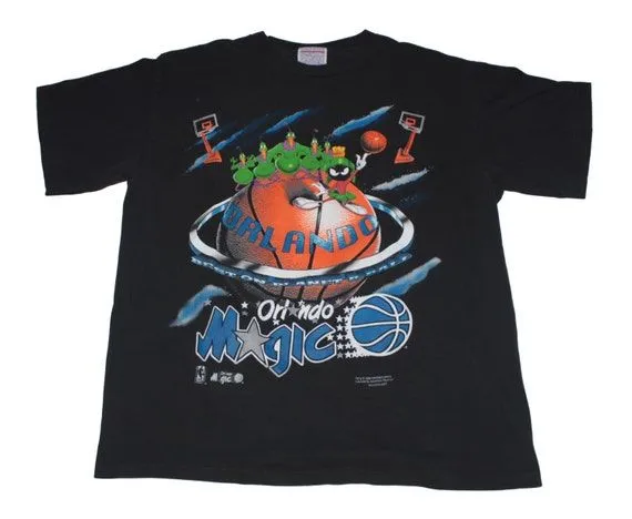 Vintage 1994 Space Jam Orlando Magic Marvin by TheCollegePicker