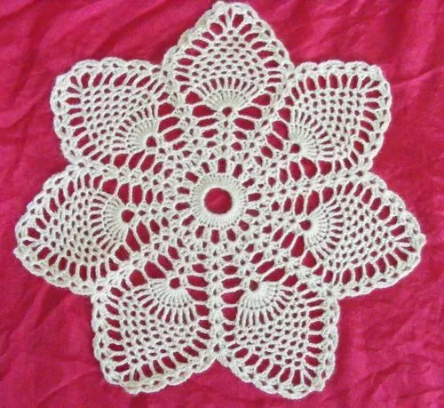 Vintage Crochet Doily Pattern--free pattern | PRA CASA | Pinterest ... Vintage Crochet Doily Pattern--free pattern | PRA CASA | Pinterest ...