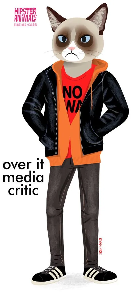 No Soy Vintage • hipster-animals: over it media critic as a... No Soy Vintage • hipster-animals: over it media critic as a...