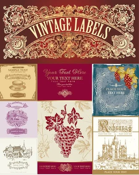 Ilustraciones vectorizadas estilo Vintage para descargar gratis ... Ilustraciones vectorizadas estilo Vintage para descargar gratis ...