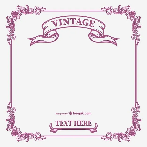 Vintage vectorial Marco caligráfico | Descargar Vectores gratis Vintage vectorial Marco caligráfico | Descargar Vectores gratis