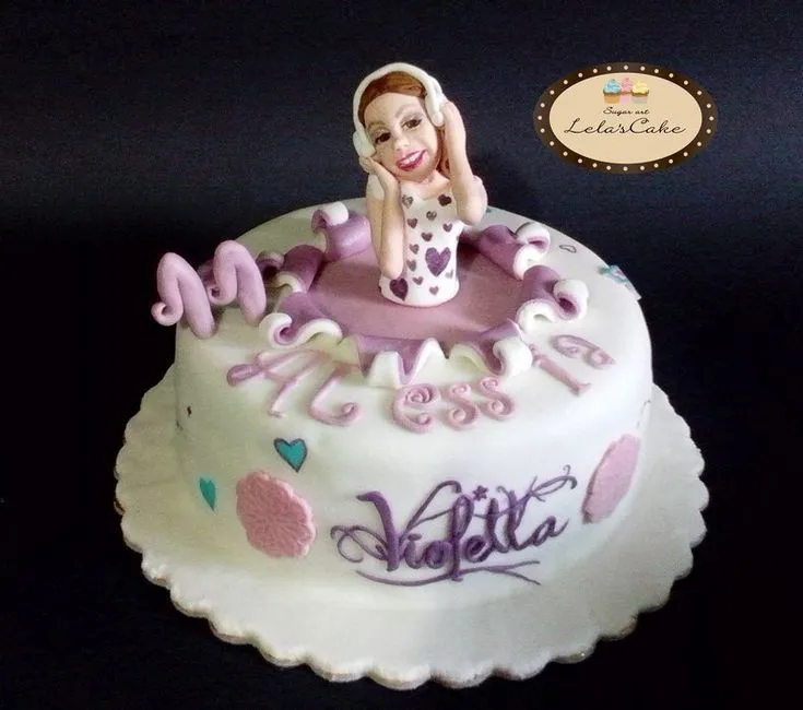 Violetta cake - by Daniela Morganti (Lela's Cake) @ CakesDecor.com ...