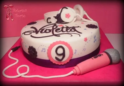 Violetta Cake - Violetta Disney Cake - Violeta torta by Balerina ...