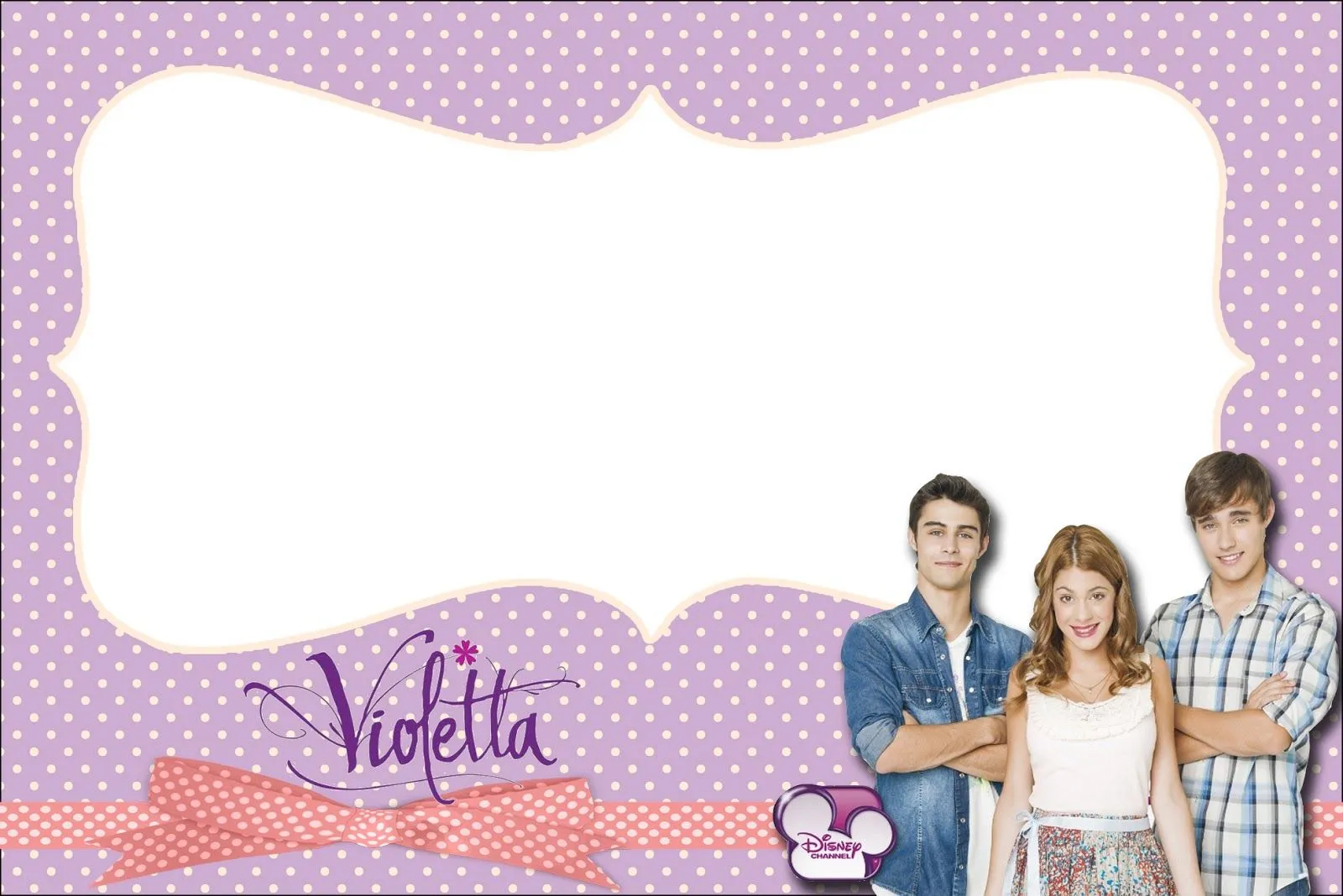 Violetta: Invitaciones de Violetta para Imprimir Violetta: Invitaciones de Violetta para Imprimir