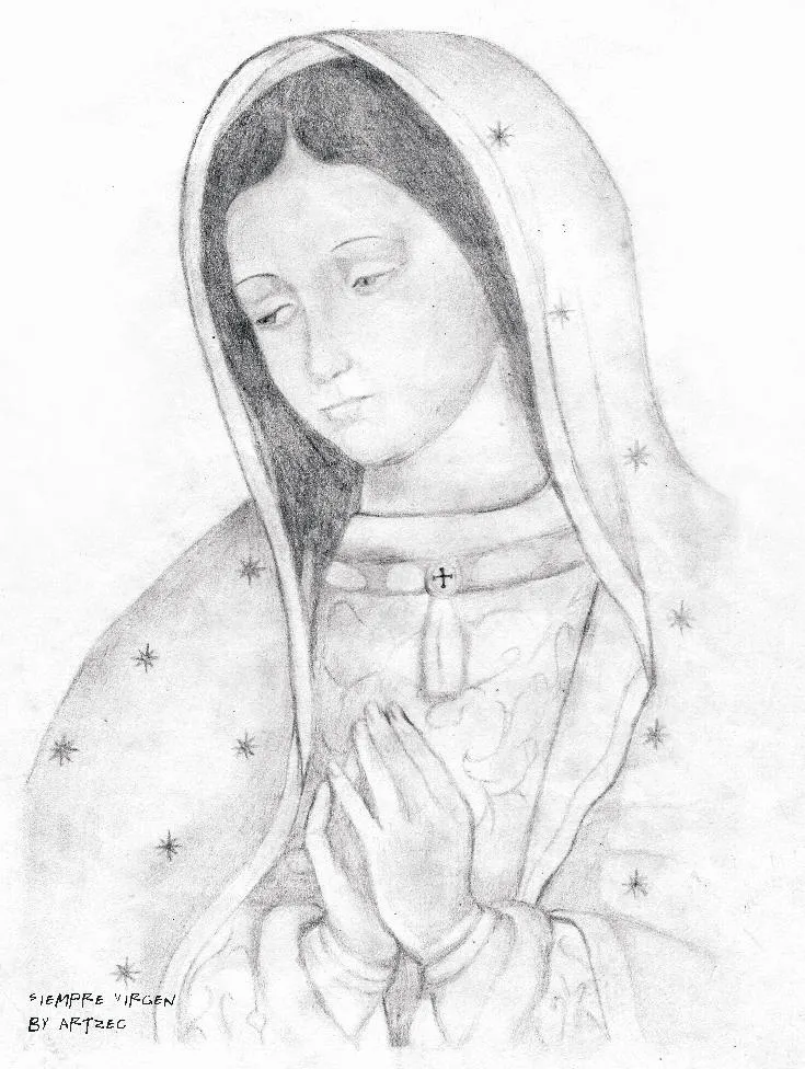 Virgen by artzec on DeviantArt