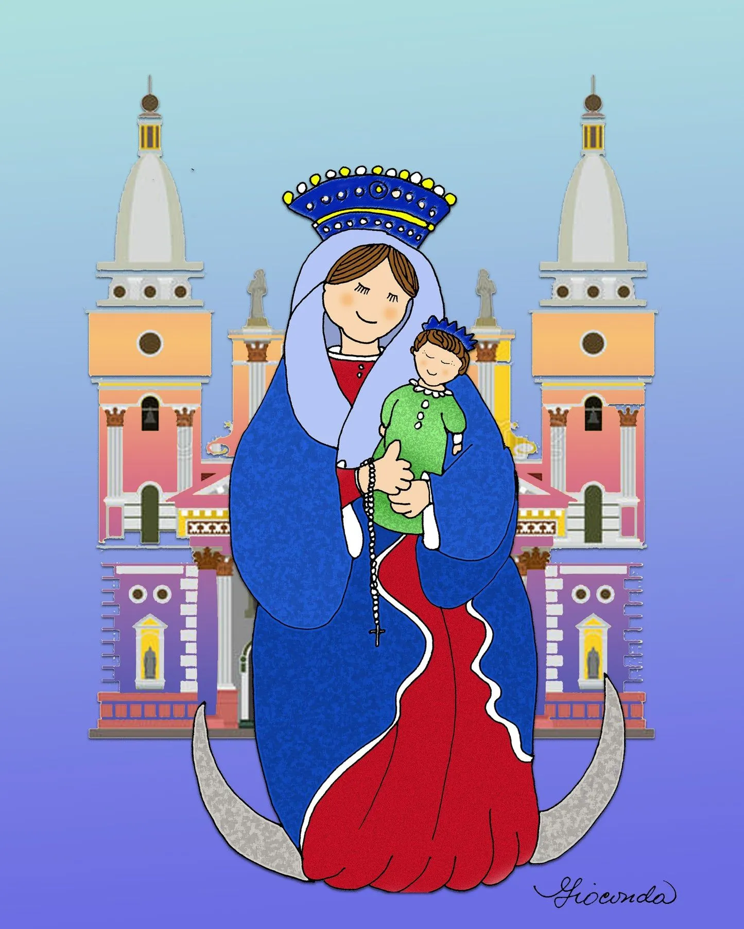 Virgen del Chiquinquirá Colombia y Venezuela – GVG ARTS Virgen del Chiquinquirá Colombia y Venezuela – GVG ARTS
