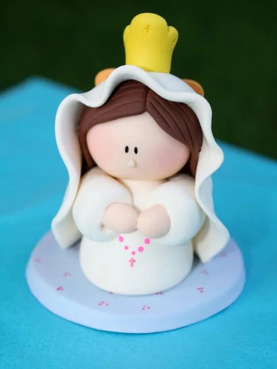 Virgen de Fatima - Mother of God - Madonna Party favor Cold ... Virgen de Fatima - Mother of God - Madonna Party favor Cold ...