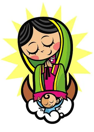 Paper Loving Critter: La Guadalupana ~ Virgen Mary of Guadalupe