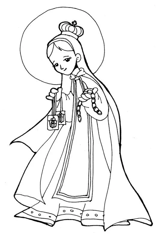 Virgin Mary of Mercy coloring pages | Coloring Pages Virgin Mary of Mercy coloring pages | Coloring Pages