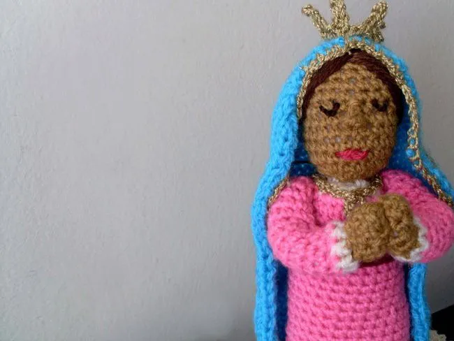 VIRGEN DE GUADALUPE EN CROCHET - Imagui