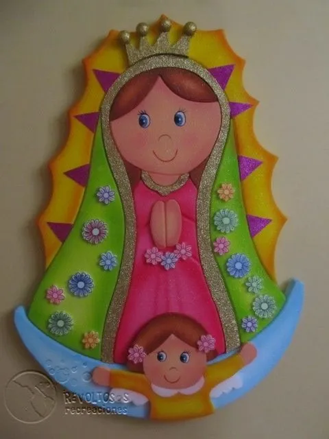 Virgen de Guadalupe infantil - Imagui