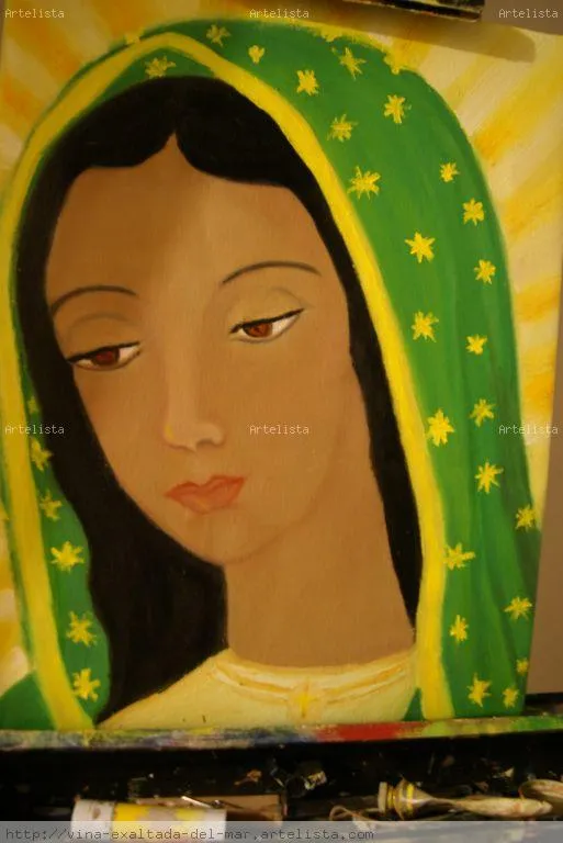 Virgen de Guadalupe MARIA DEL CARMEN RAMIREZ SANCHEZ - Artelista. Virgen de Guadalupe MARIA DEL CARMEN RAMIREZ SANCHEZ - Artelista.