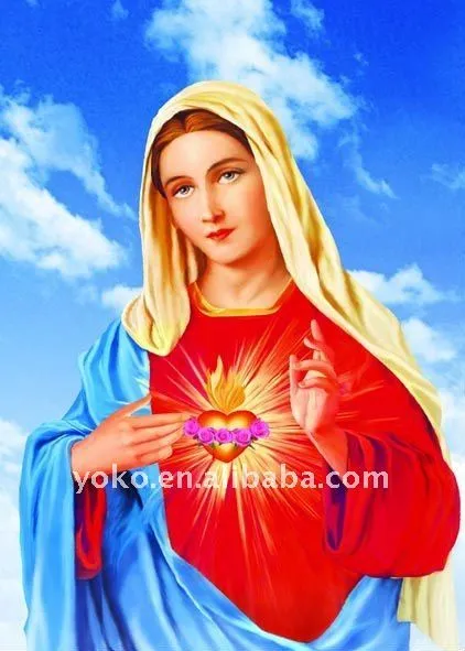 La virgen Maria animado - Imagui