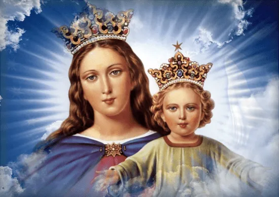 BLOG CATÓLICO GOTITAS ESPIRITUALES: VIRGEN MARIA AUXILIDADORA BLOG CATÓLICO GOTITAS ESPIRITUALES: VIRGEN MARIA AUXILIDADORA