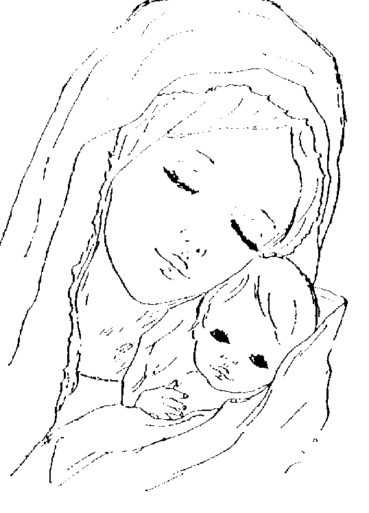 VIRGEN MARÍA, RUEGA POR NOSOTROS : IMAGENES VIRGEN MARIA PARA COLOREAR