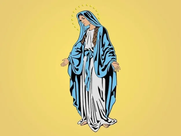 Virgen Maria Vector | Fotos y Vectores gratis