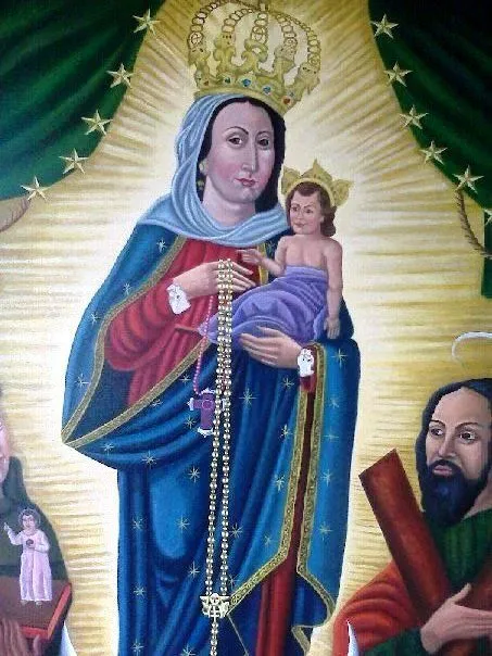 NUESTRA VIRGEN DEL ROSARIO DE CHIQUINQUIRA DE AREGUE. ING. FREDDY ...