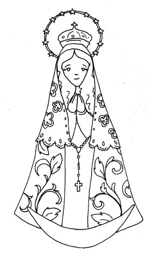 Virgen del valle para colorear - Imagui