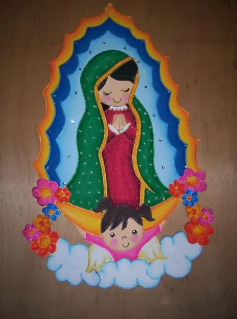 Imagenes hechas en foami de la virgen de Guadalupe - Imagui Imagenes hechas en foami de la virgen de Guadalupe - Imagui