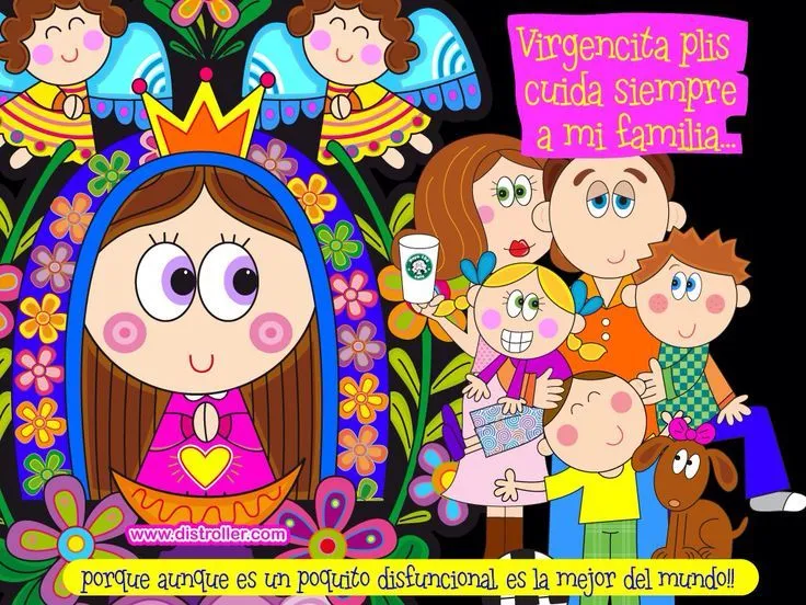 Virgencita plis cuida a mi familia. | Distroyer. | Pinterest