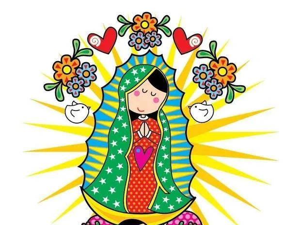 Caricatura de La Guadalupana conquista a los mexicanos ...