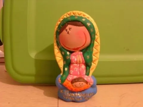 Virgencitas para niñas de yeso para pintar - Imagui