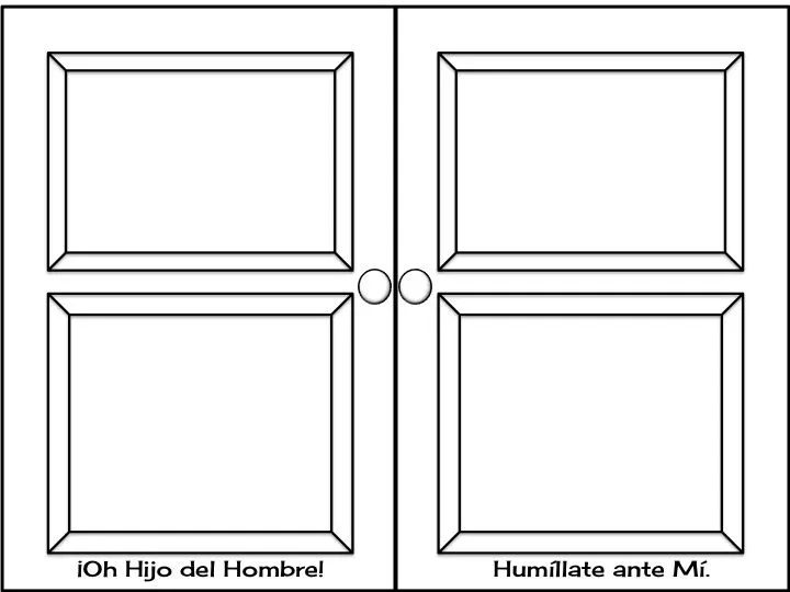 Figura de puerta para colorear - Imagui