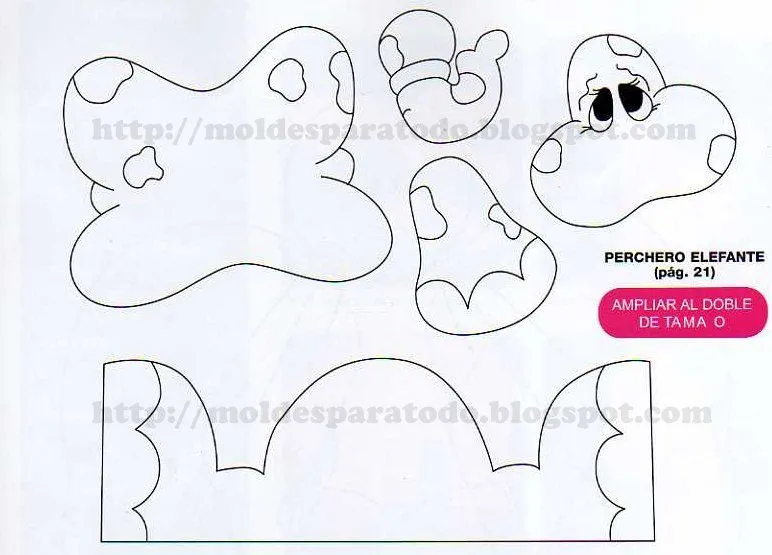 Viseras de fomi de elefante el molde - Imagui Viseras de fomi de elefante el molde - Imagui