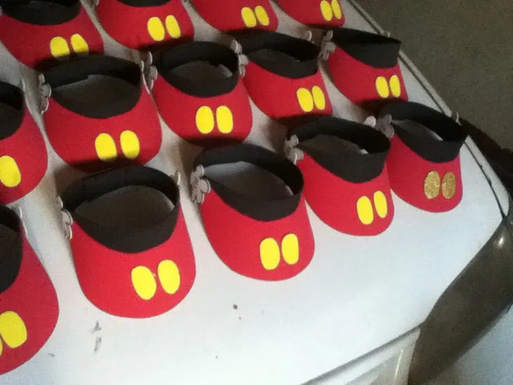 Moldes viseras Mickey Mouse - Imagui