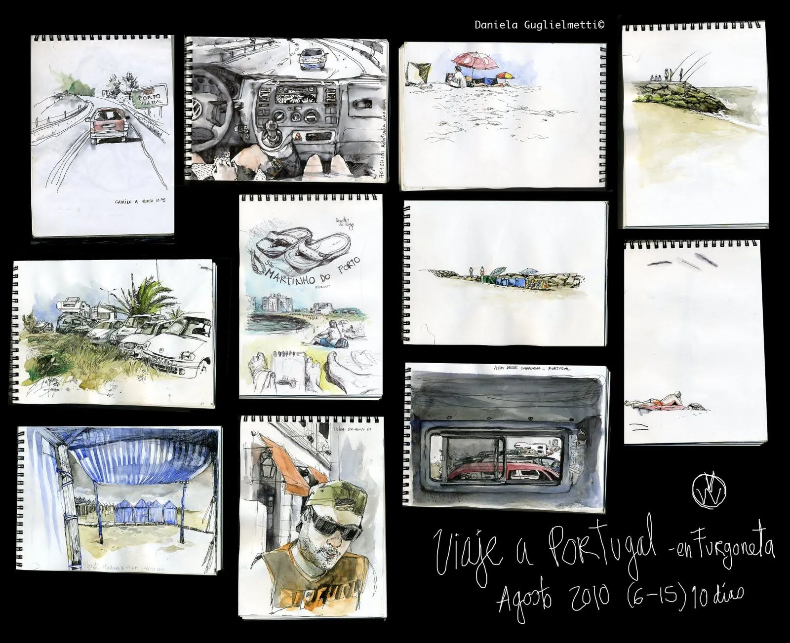 Visitas y Retratos: cuadernos de viaje Portugal 2010 Visitas y Retratos: cuadernos de viaje Portugal 2010