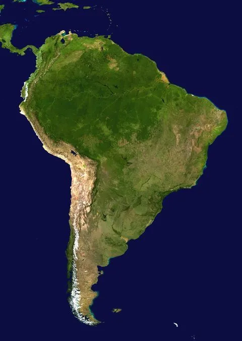 Vista-de-satelite-de-America- ...