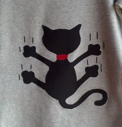 VÍSTELAS: Camiseta silueta GATO