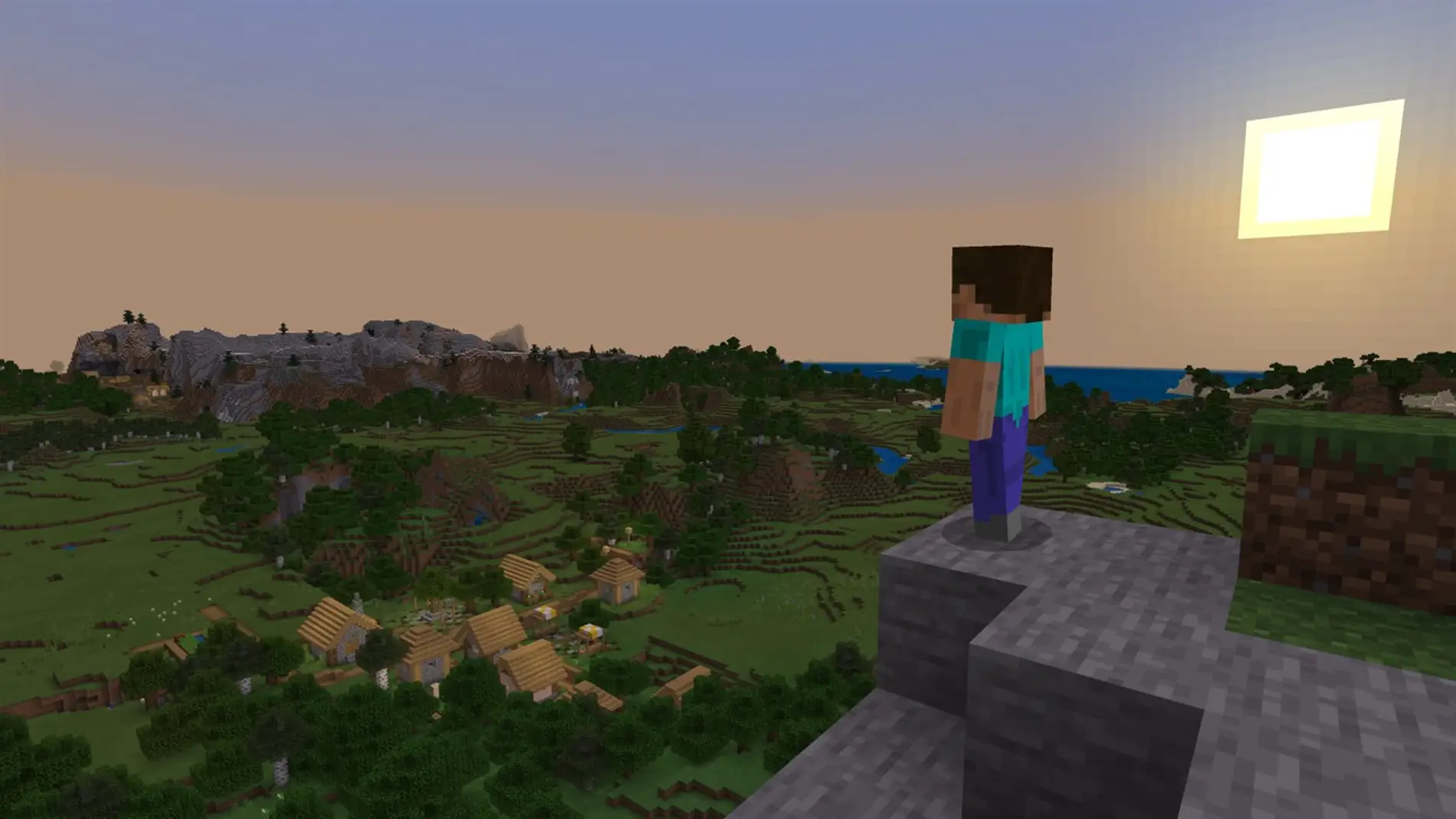 Lo nunca visto: construyen un pueblo al estilo Minecraft en la vida real Lo nunca visto: construyen un pueblo al estilo Minecraft en la vida real