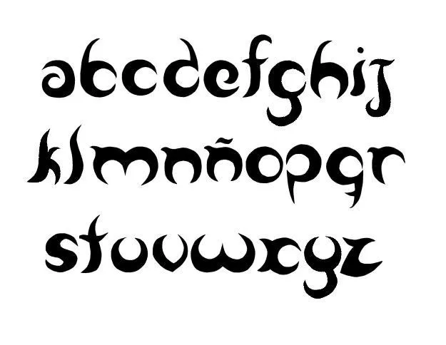 Tipografias abecedario completo - Imagui