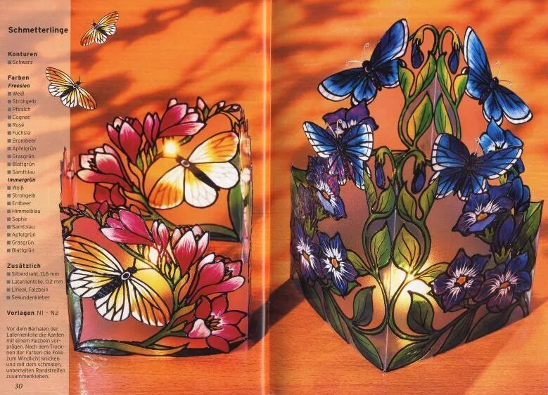 VITRALES: especial flores « Variasmanualidades's Blog