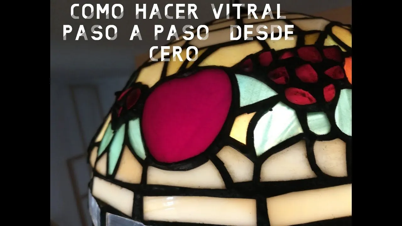 Como hacer vitrales paso a paso desde cero 2020[parte 1] - YouTube